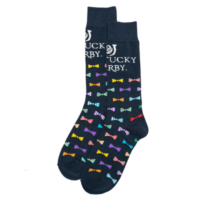 肯塔基德比赛马Kentucky Derby为了玫瑰的奔跑盛装领结男女袜FBF