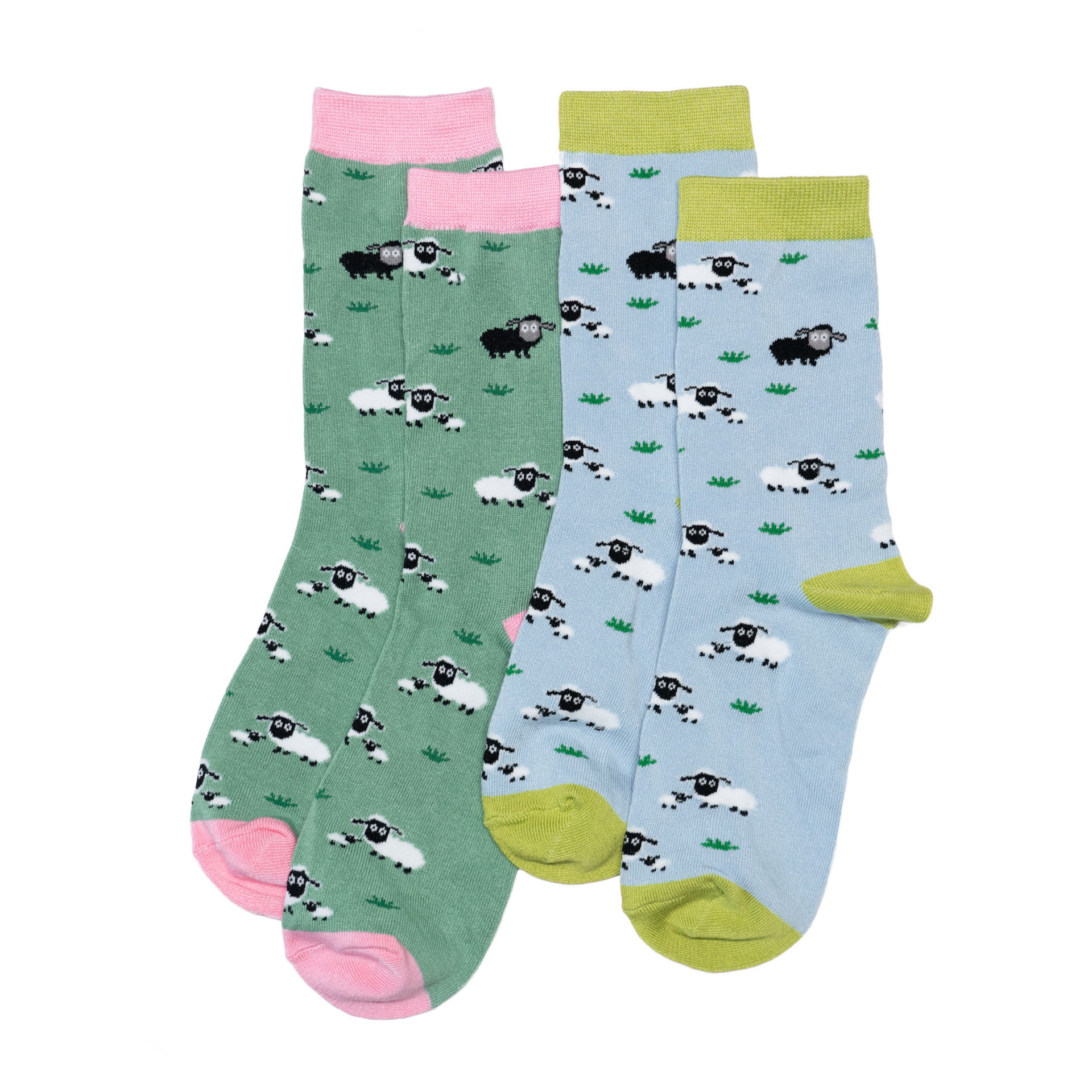 竹袜抗菌防臭black nosed sheep 草原上的黑鼻羊黑脸羊女袜HT