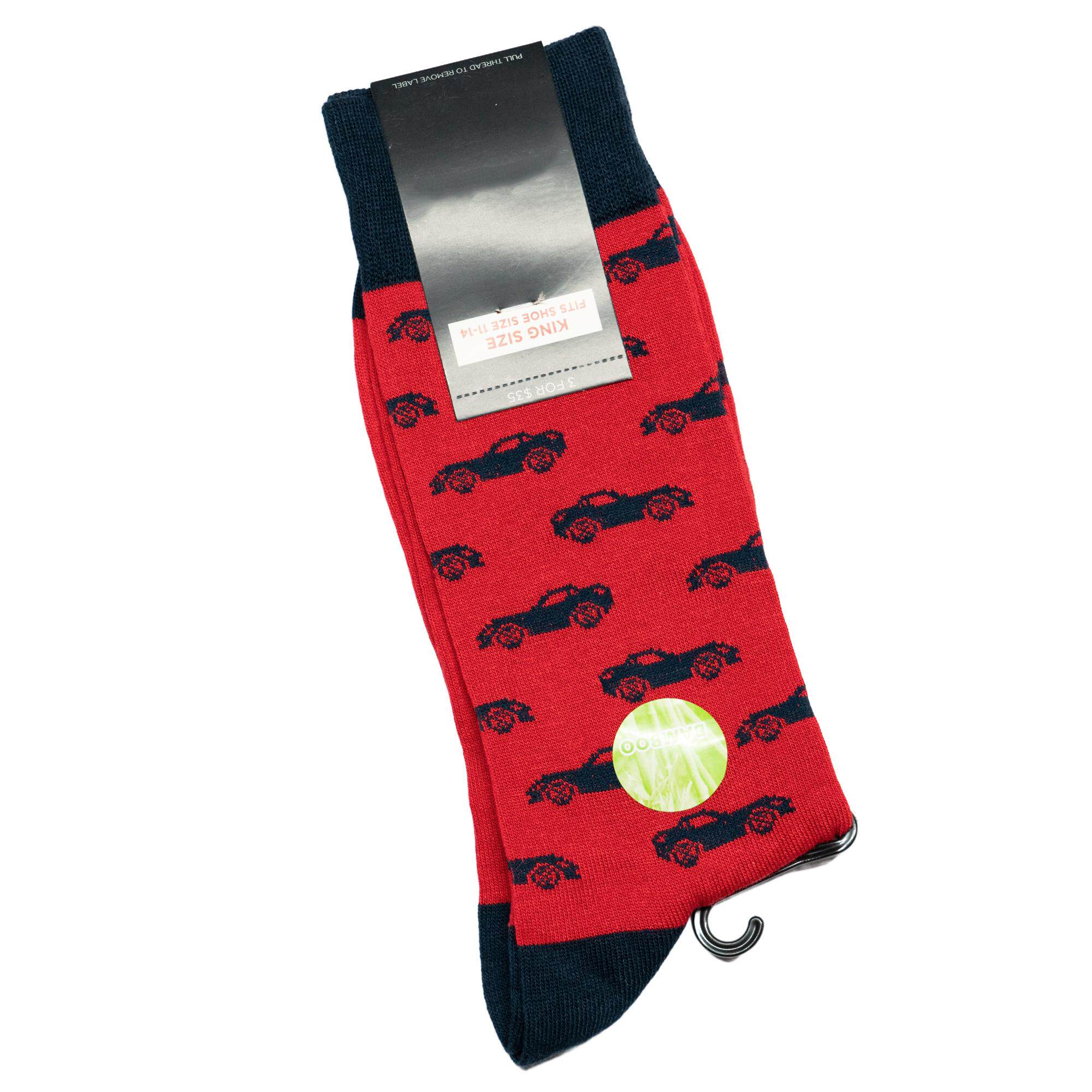 竹袜竹纤维抗菌防臭排湿吸汗透气肌肉老爷跑车男袜超大40-48码GAZ