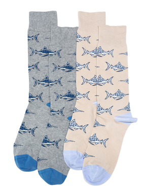 海岛风情PIMA比马棉无骨对目Marlin马林鱼旗鱼对口中筒男袜TBM