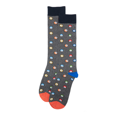 男士台球斯诺克Billiards Socks Pool Game无骨对目中筒男袜EL