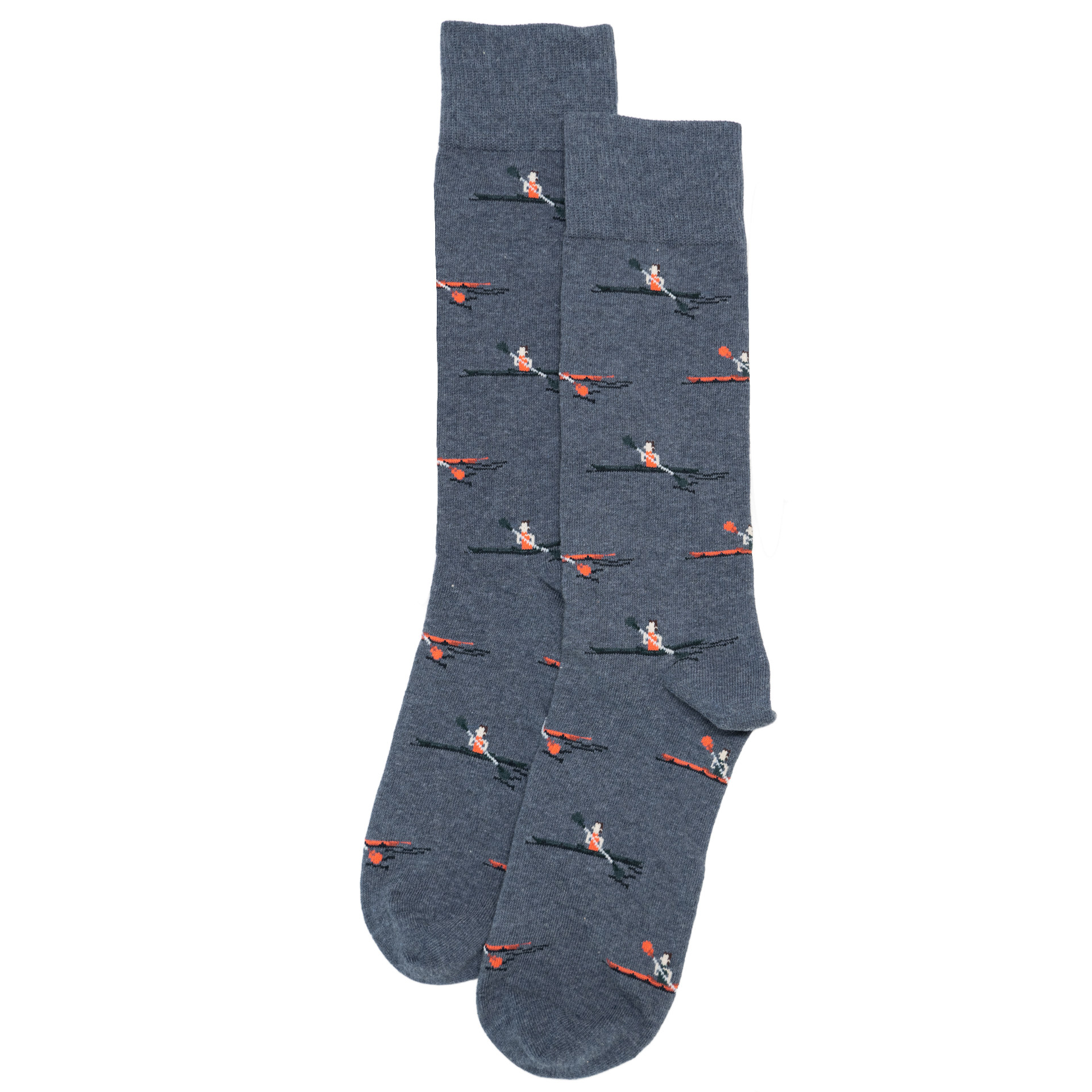 舒适棉质单人皮划艇运动无骨对目对口男袜CS059