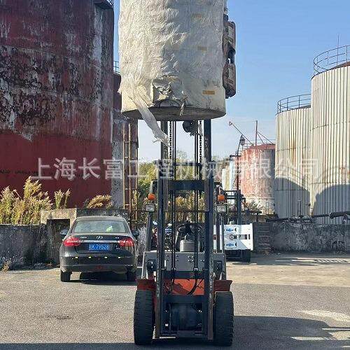 原厂油漆合力K30柴油叉车配卡斯卡特圆包夹 二手夹抱机开口1.35米