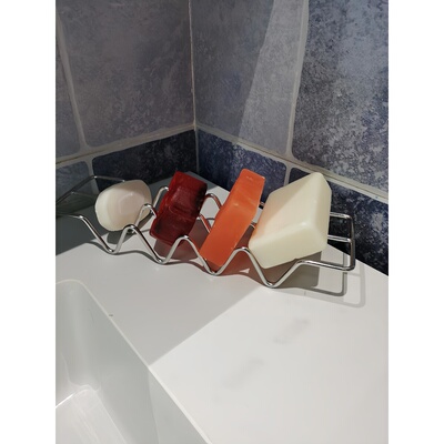 肥皂置物架不锈钢沥水架肥皂盒香皂碟收纳盒洗漱台浴室洗手卫生间