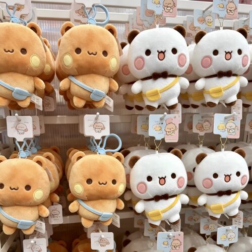 可爱一二布布玩偶公仔挂件毛绒钥匙扣包书包包车载挂件装饰品