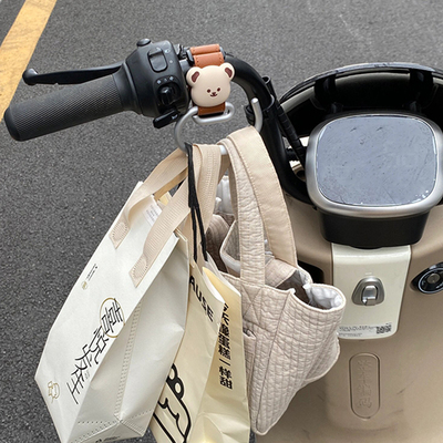 电动车挂钩前置通用强力承重车前免锁扣置物神器雅迪九号爱玛小牛