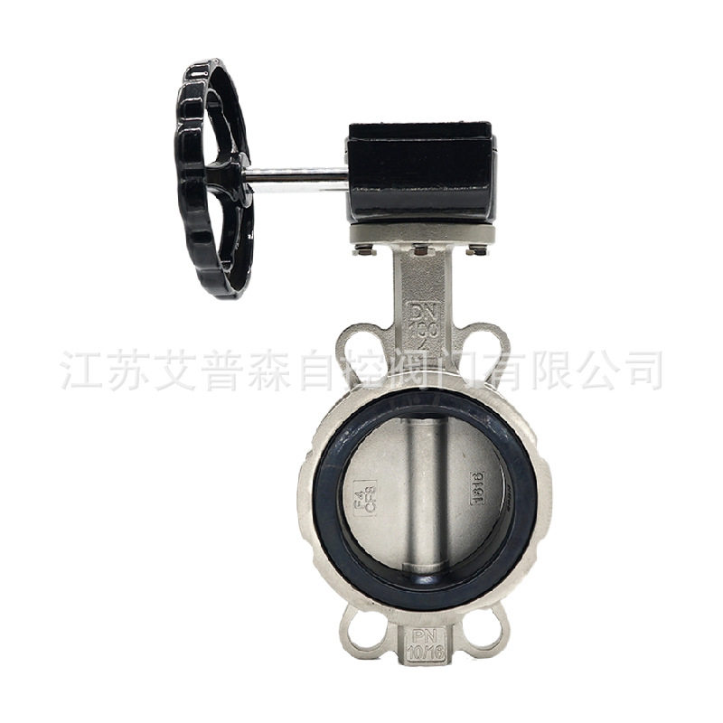 DN50-DN2000不锈钢304 316L软密封对夹涡轮碟蝶阀D371X-16P