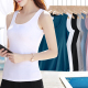 女装 白色吊带小背心女夏季 外穿内搭棉质u型领无袖 大码 上衣打底衫