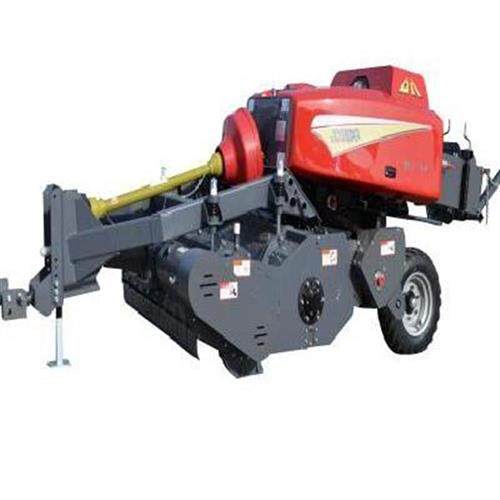 急速发货青储b打捆机小型圆捆打包v机玉米秸秆粉碎打捆一体机全自