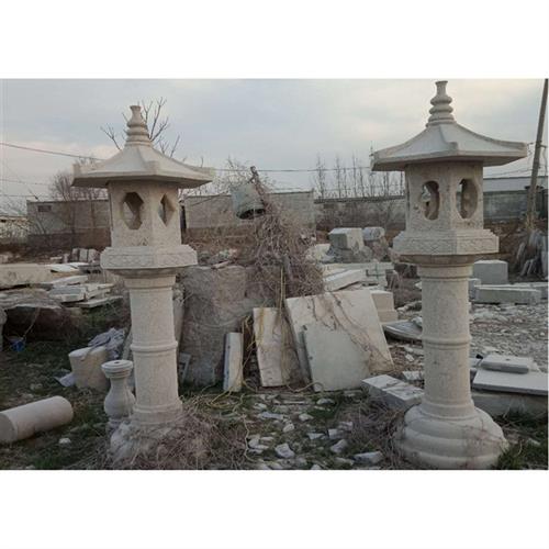 石灯制作日式庭院景观石头灯雕刻价格墓地石雕灯笼图片大全