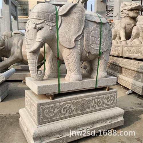 济宁青石大象图片大全浙江石象生产厂家上海石头象价格