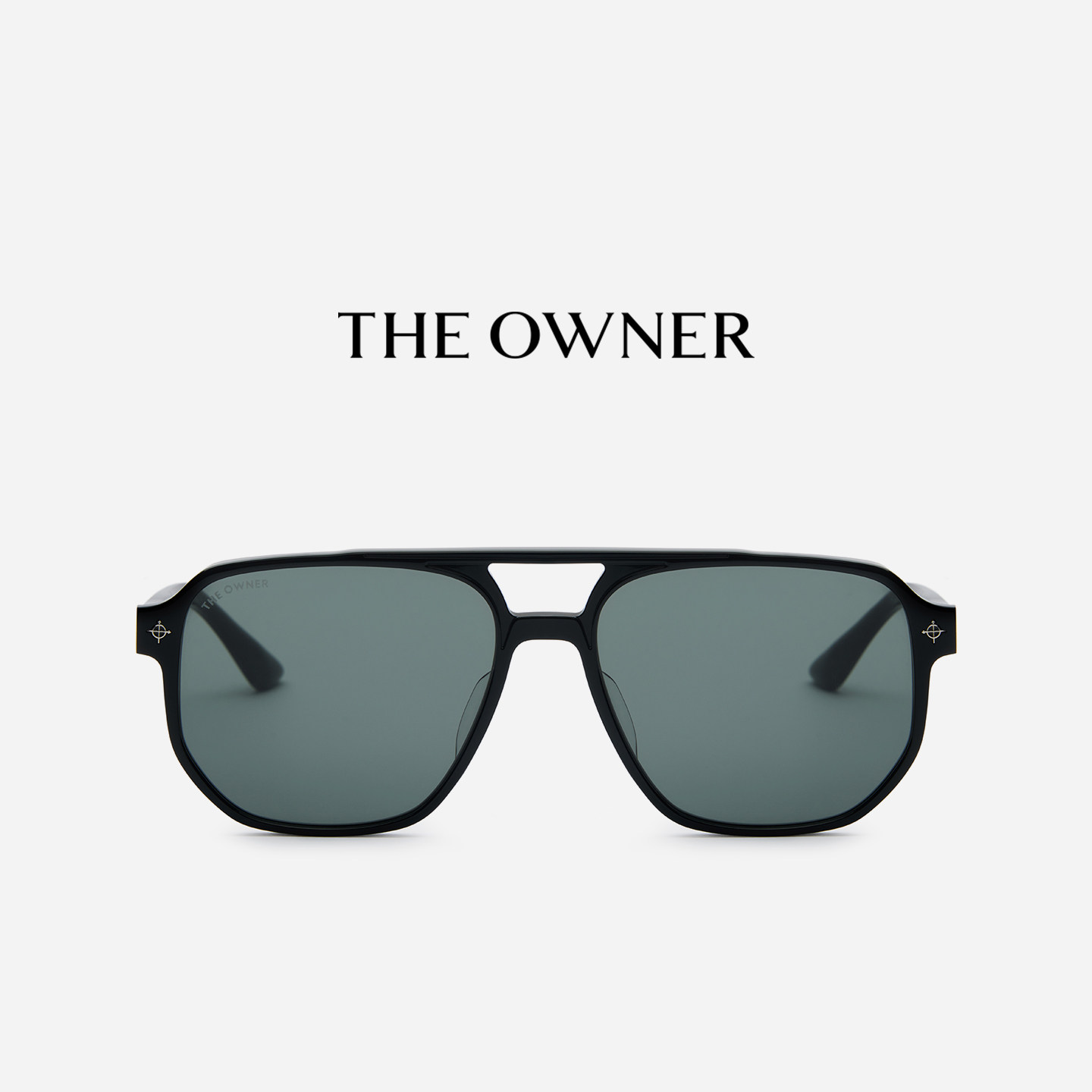 THE OWNER入戏不规则镜框设计师款复古板材大框太阳眼镜TO3001