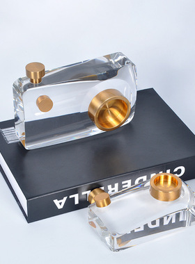 极速北欧创意水晶相机拍摄道具样板间玄关影楼咖啡厅X现代简约拍