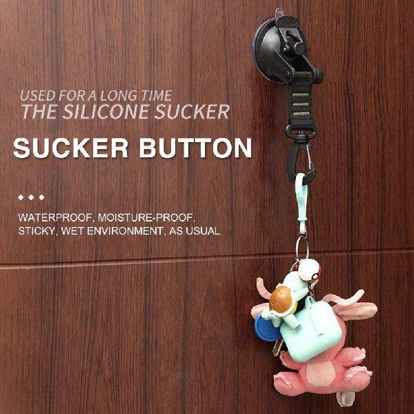 极速4pcs Outdoor Suction Cup nchor SecuringQ Hook Tie Down