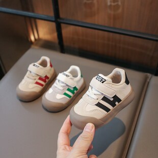 2岁D半女童板鞋 极速宝宝鞋 子男春秋新款 0一1 小童 软底婴儿学步鞋