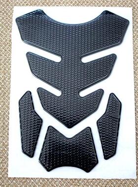 极速跨境 机车改装鱼骨车贴PVCC软胶油箱防擦贴汽车引擎盖胶贴防