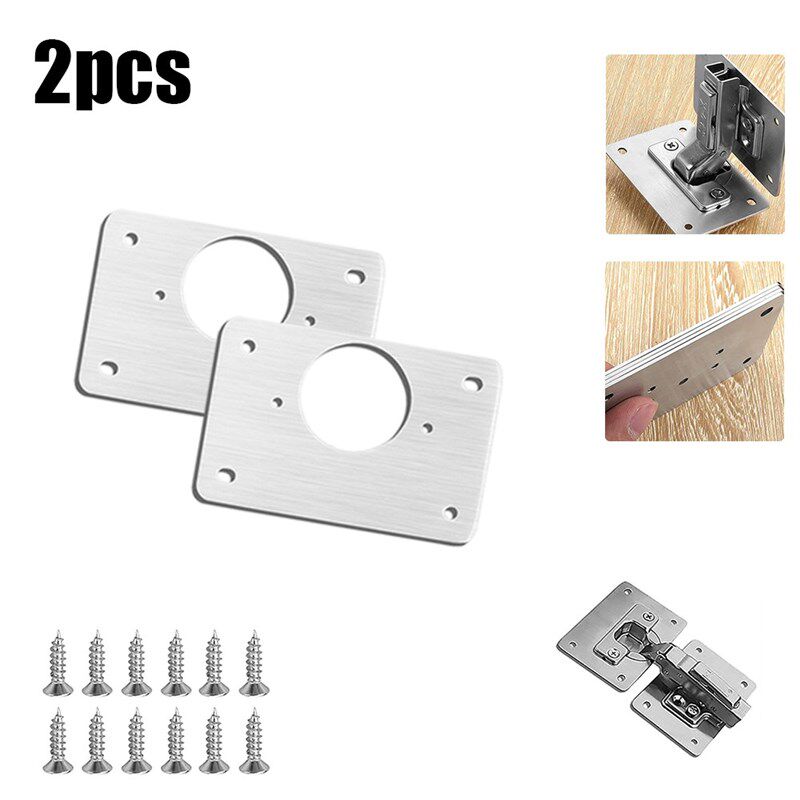 极速Mounting Plate Hinge Rxepair Board Plate For Cabinet