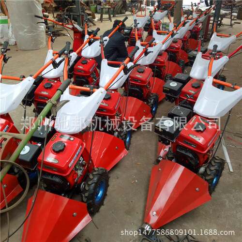 新品厂促供c应小型自走式果园割草机 轻便型四行程草坪剪草机 牧
