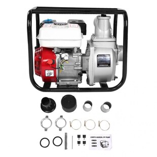 极速3.6L 3in Petrol Gasoline WaterE Transfer Pump 6.5HP 7m G