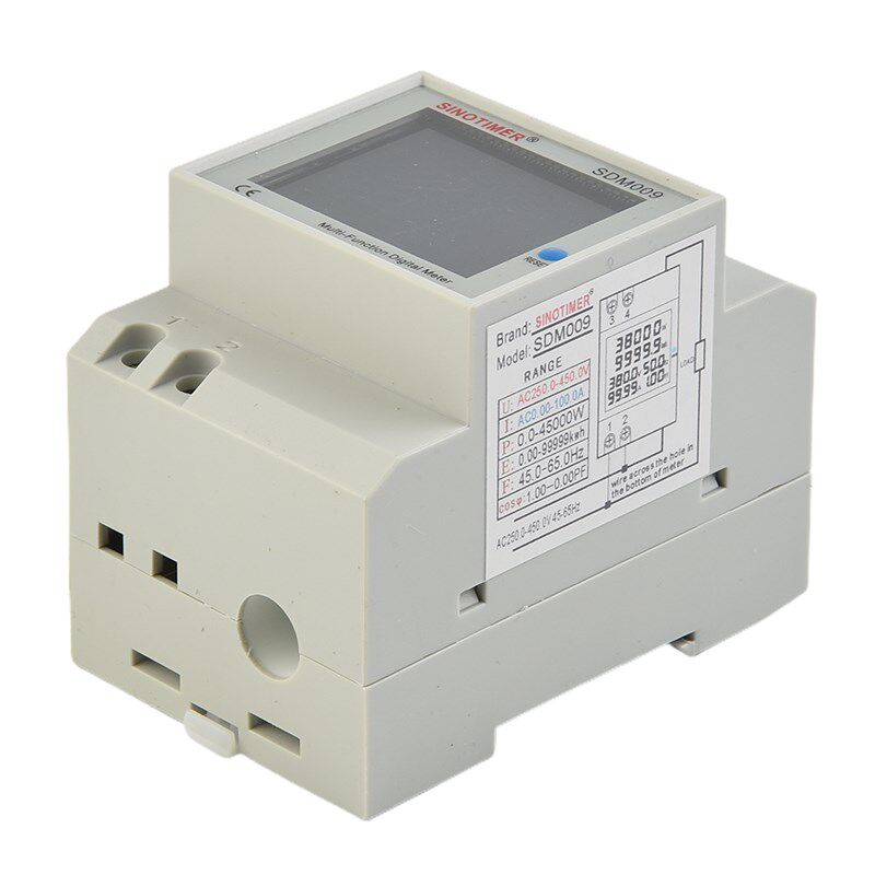 极速Digital Wattmeter Fsrequency Meter 100A 6IN1 AC 40-300V/