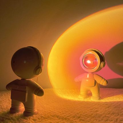 极速Astrodnaut sunset lamp atmosphere sunset nightlamp proje