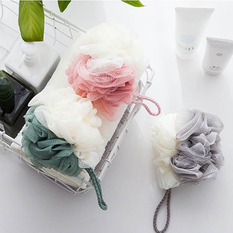 极速大号加厚沐浴球浴花超柔软不散洗澡泡泡花球洗U浴搓背可爱少