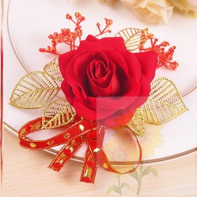 极速接亲小号韩式父亲结婚大朵大气E主持人新郎新娘胸花婶婶森系