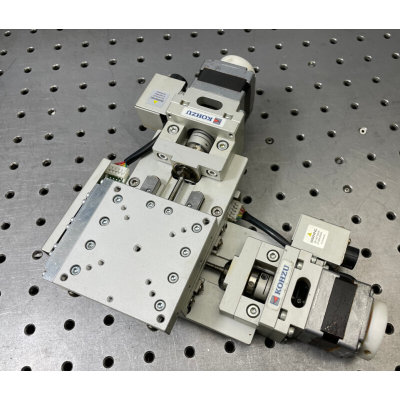 日本神津精机 高精度电动位移台 XA07A-R2 微米 光学定位 显微镜