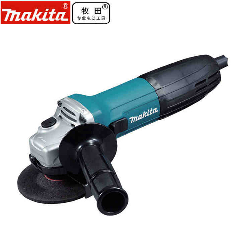 makita牧田角磨机GA4031 GA4030工业级4寸手磨机切割机多用磨光机