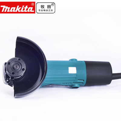 makita牧田角磨机M9503B/RB多功能125mm手磨机打磨电动工具电磨