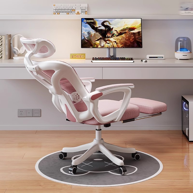 人体工学椅子舒服久坐办公座椅女生卧室电脑椅家用舒适电竞椅转椅