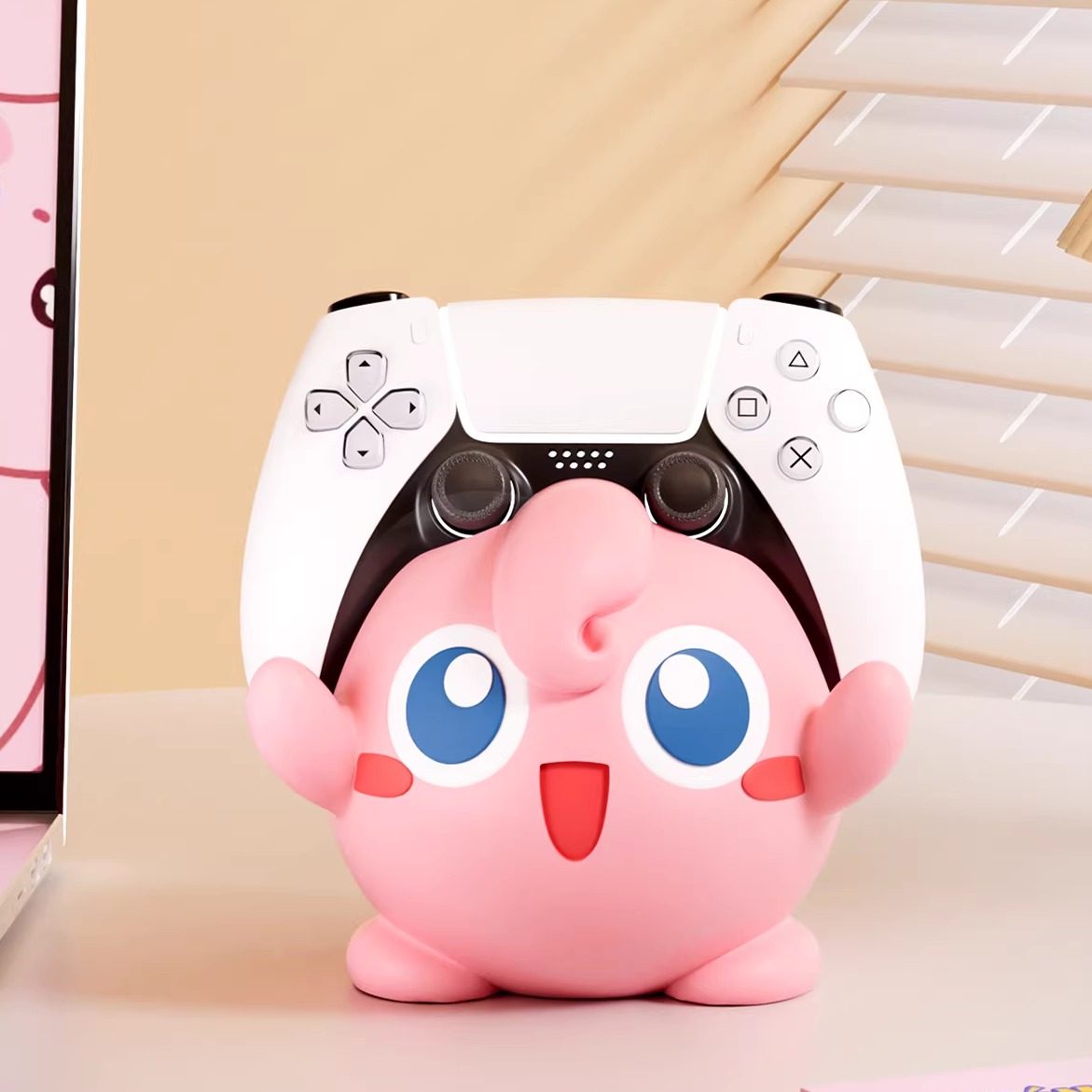 胖丁xbox游戏手柄支架摆件桌面收纳装饰手办ps4ps5创意手柄架底座