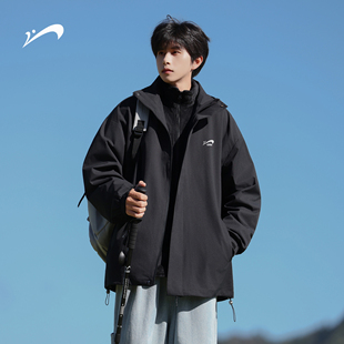 【西域骆驼】三合一可拆卸防泼水夹克