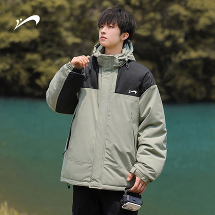 贵人鸟冲锋棉服2025冬季新款