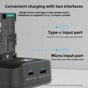 R5第二代R7 Lpe6N适用于佳能Eos 5Dmark4 E6充电器Lpe6Nh 品盛Lp