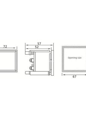 72L1/Cz/Sq-72指针式交流电压表250v300r00450 v500v12kv机械电压