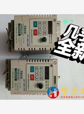 东元7200CX 变频器0.4/0.75KW 220V