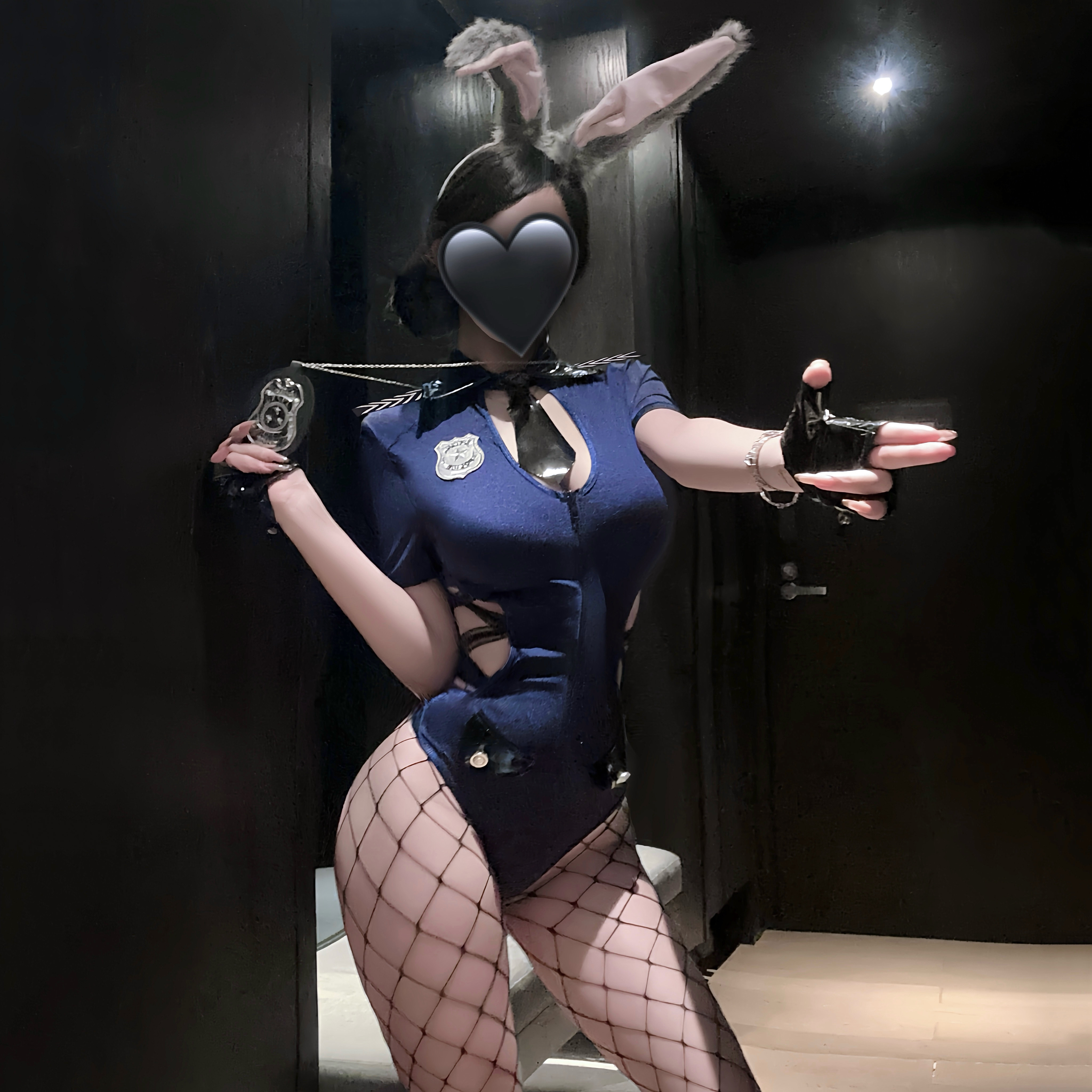 性感女警兔搜查官COS套装