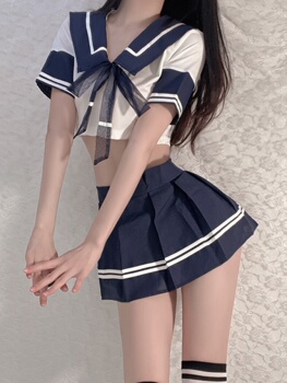 晴趣内衣校园纯 辣制服清纯少女情侣趣味内衣女学生JK水手服女