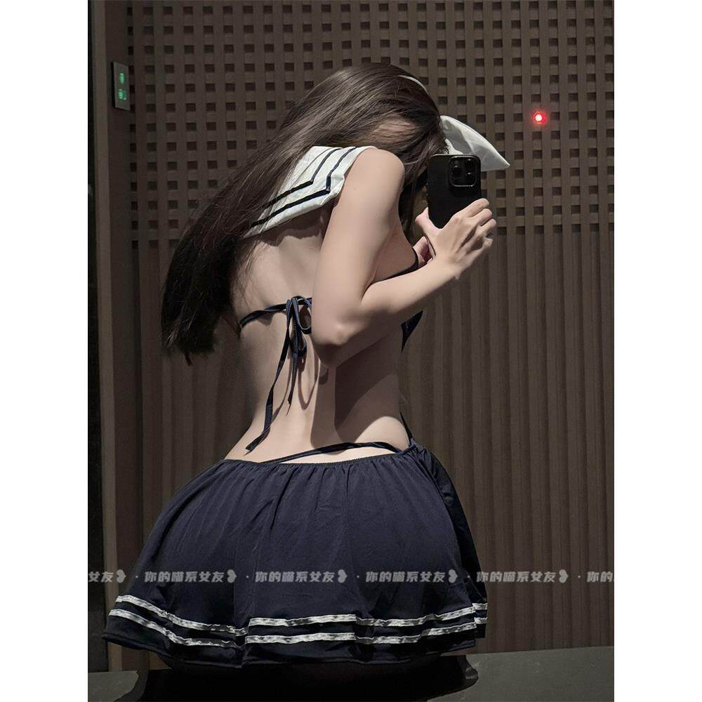 纯欲日系JK兔女郎露背短裙