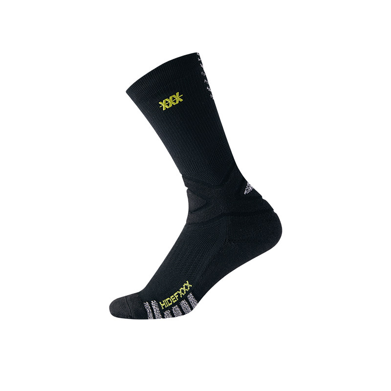 Hidefxxxpowerlite Basketball Socks, Thickened, Professional, Practical, Breathable, Non-Slip, Long Tube, Elite Socks for Men