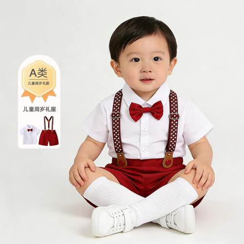Toddler Baby Boy Summer Clothes Overall Shorts Outfits Short