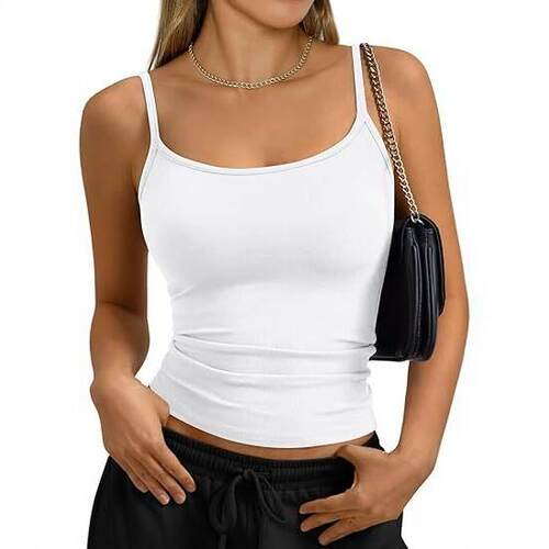 Daily Casual Simple Basic Minimalist Slim Fit Fitted Solid
