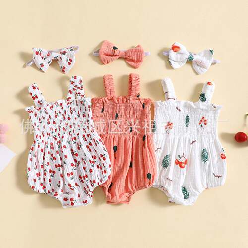 Baby Girl 2Piece Summer Outfits Sleeveless, Fashion Outfit