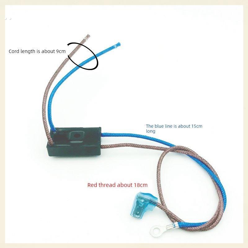 美的电压力锅温度热熔断路器10A250V/Tf172℃四线电饭煲熔断器配