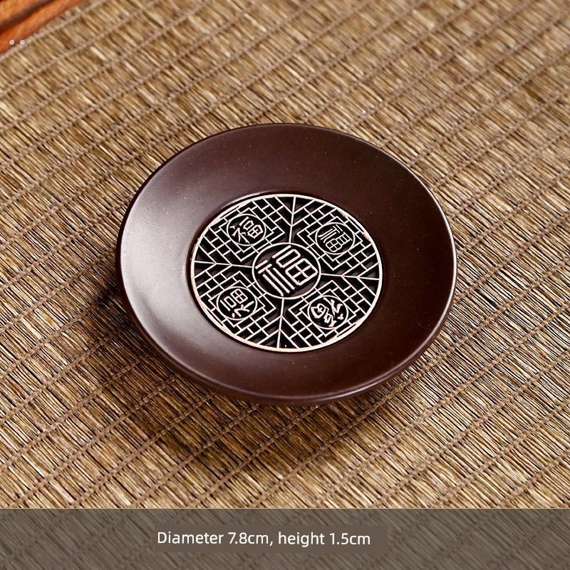 电木壶承干泡台底座茶杯垫养壶紫砂茶壶垫托架子茶具配件日式