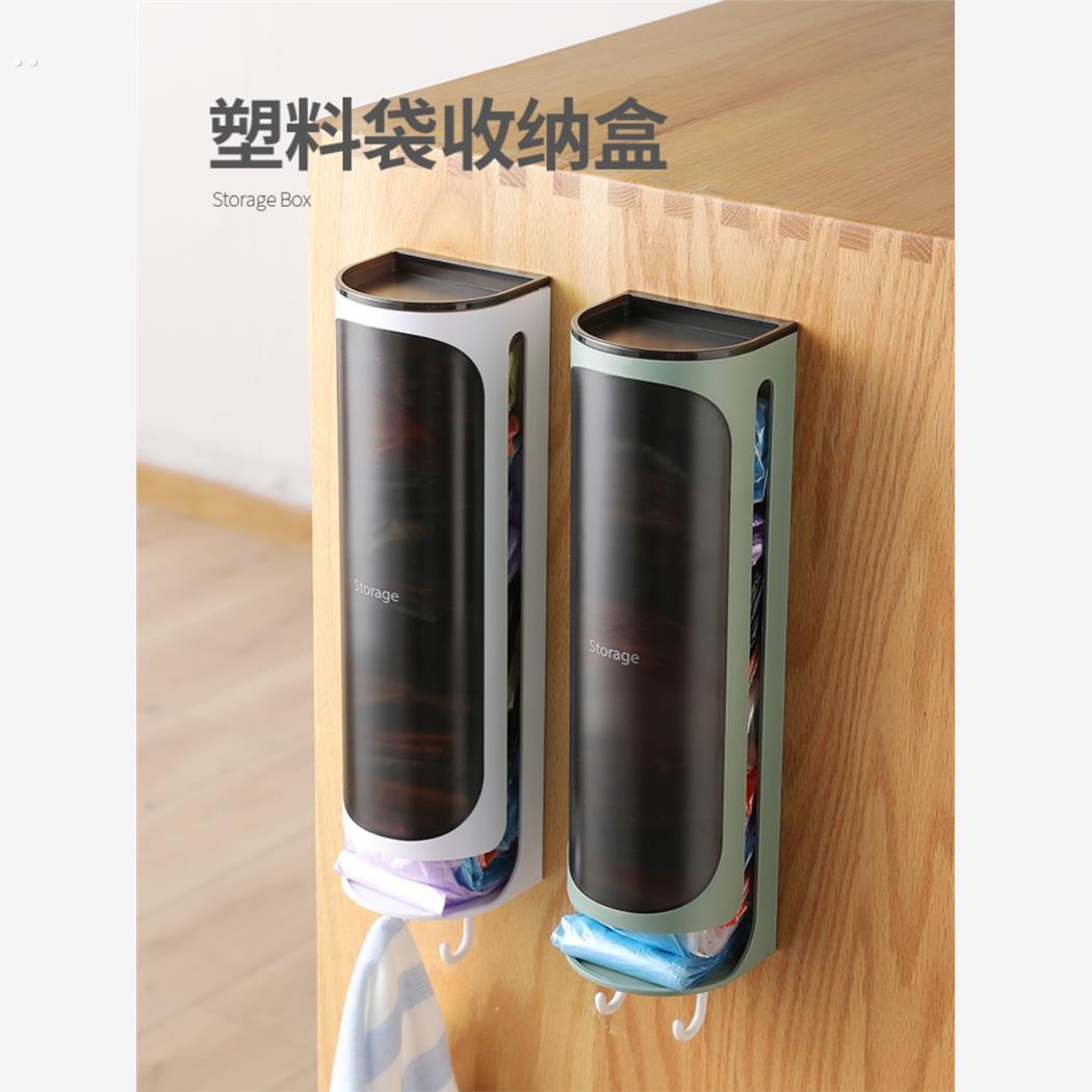 垃圾袋大容量收纳盒神器壁挂式厨房袋子方便袋抽取盒塑料袋收集器