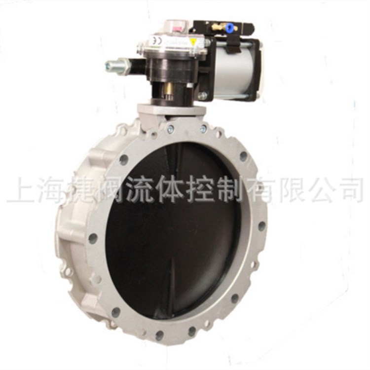 搅拌站专用气动双法兰V2FS300LN水泥蝶阀 粉料蝶阀 粉体蝶阀