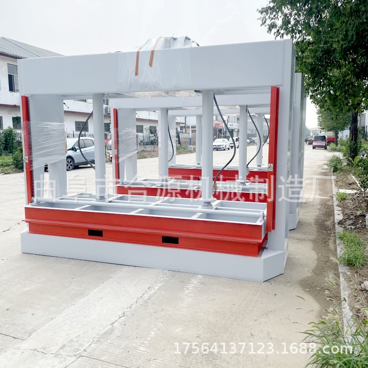 移动式铝蜂窝板冷压机 分段式冷压机 钢木门冷压机 厚壁空心油缸