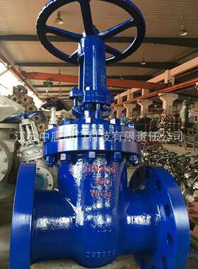 Z41Y-100I高压法兰闸阀电厂高温闸阀法兰铬钼钢闸阀WC6材质